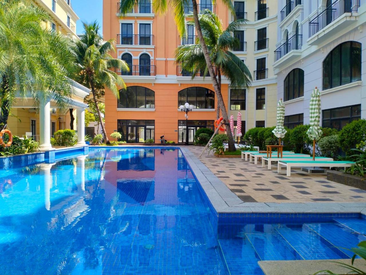 Sk Boutique Hotel Дуонг-Донг Экстерьер фото